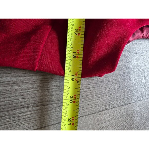 Studio I Womens Petite Sleeveless Red Sheath Dress Size 14P - Picture 7 of 7